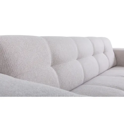 Canapé 3 places SAM tissu beige vue détaillée