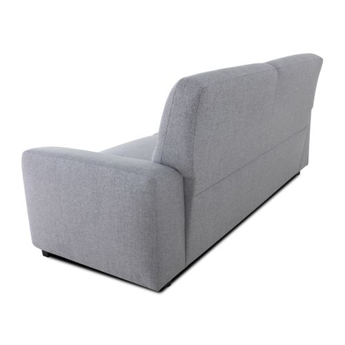 Canapé 3 places LOUIS tissu gris