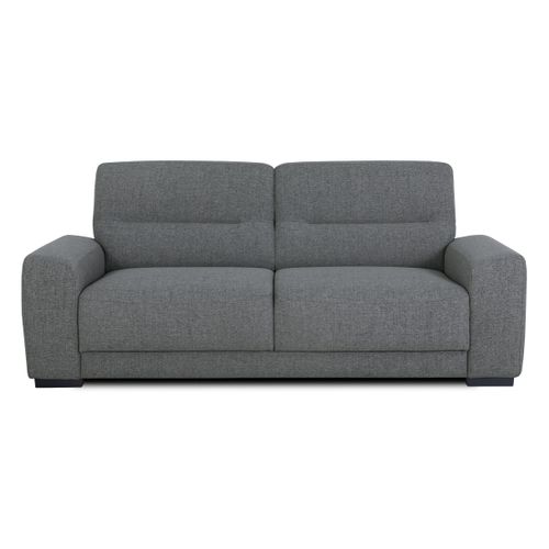 Canapé 3 places LOUIS tissu anthracite