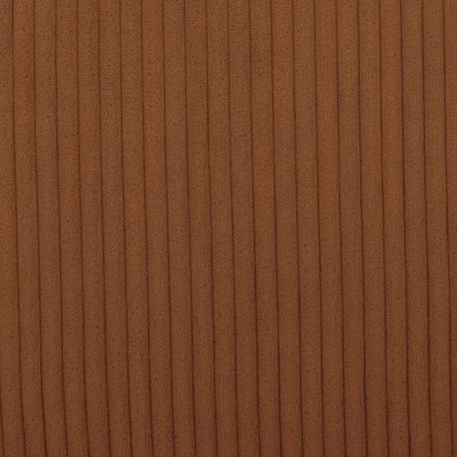 Lit coffre 140x190 cm JAPP 3 velours côtelé terracotta vue détaillée