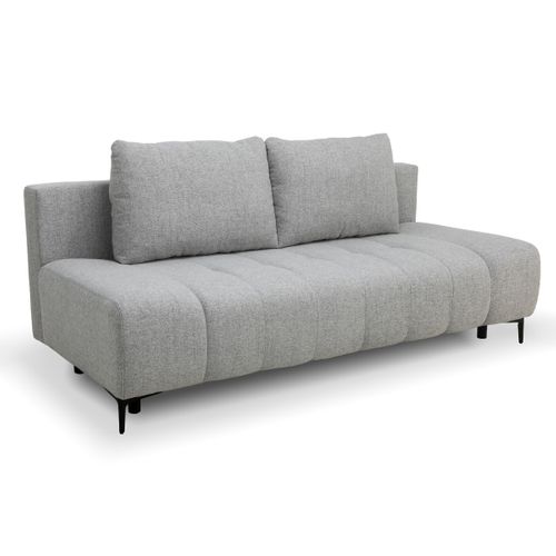 Banquette-lit 3 places ALICANTE tissu gris