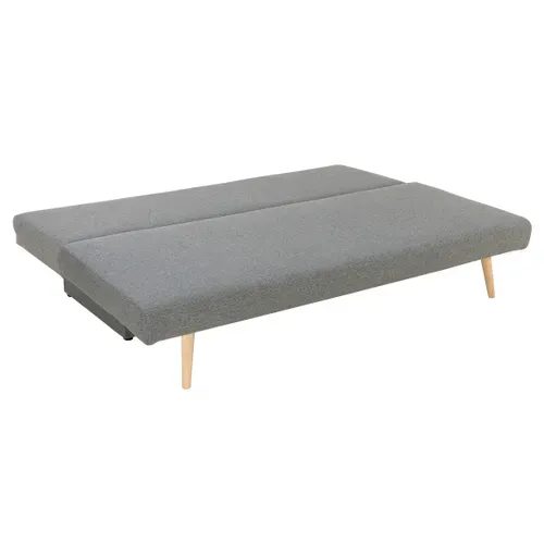 Banquette-lit 3 places VILLA tissu gris