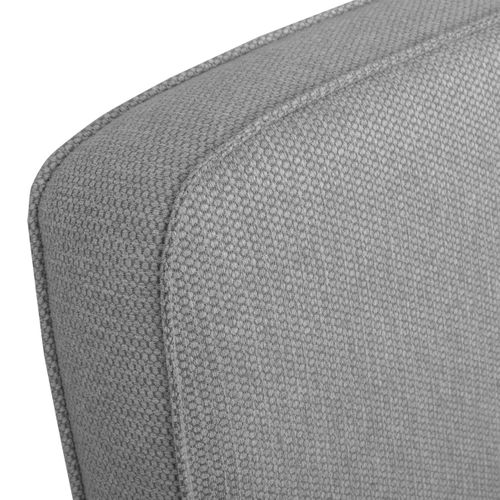 Lit 160x200 cm VICTORIA tissu style gris souris