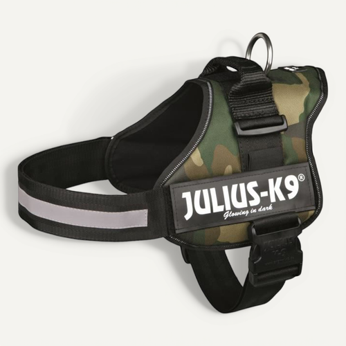 Harnais Power 2 L-xl : 71-96 Cm-50 Mm Camouflage Pour Chien
