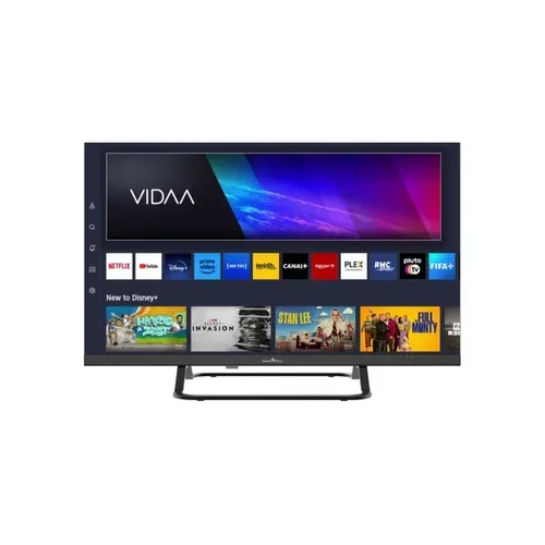 Téléviseur LED HD 24" (60 cm) 24hv02v Smart TV Vidaa - Molotov, Netflix, Prime Video, Disney+