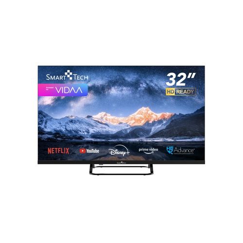 Téléviseur LED HD 32" (80cm) 32hv02v Smart TV Vidaa - Molotov, Netflix, Prime Video