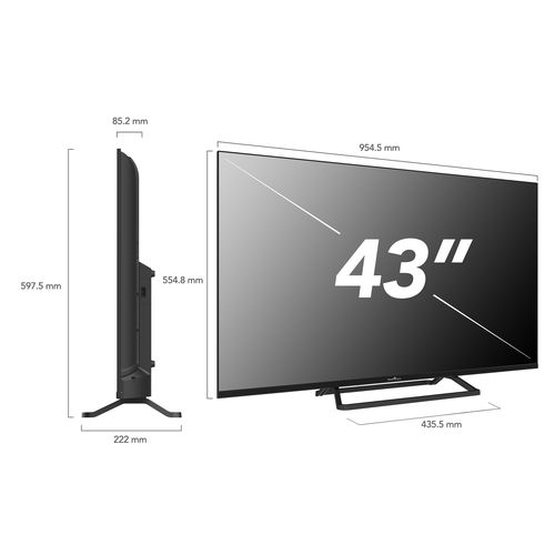 TV LED 43" (109cm) 43fn01v3 Full HD 1920×1080 Triple Tuner Dolby Audio