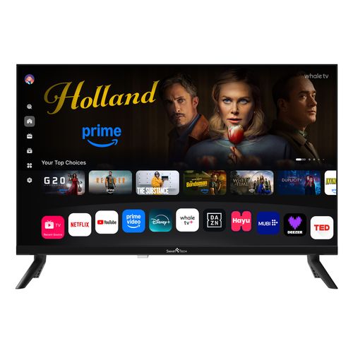 Téléviseur LED HD 24" (60 Cm) Smart TV Whale Os-24hh01v- Netflix, Prime Video, Disney+