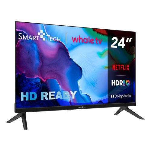 Téléviseur LED HD 24" (60 Cm) Smart TV Whale Os-24hh01v- Netflix, Prime Video, Disney+