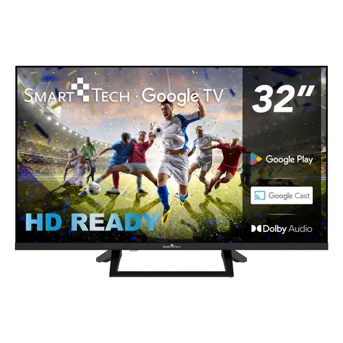 Téléviseur LED HD 32" (80 Cm) Smart TV Google 32hg01v HDMI, USB, Résolution: 1366 * 768