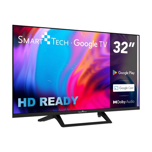 Téléviseur LED HD 32" (80 Cm) Smart TV Google 32hg01v HDMI, USB, Résolution: 1366 * 768