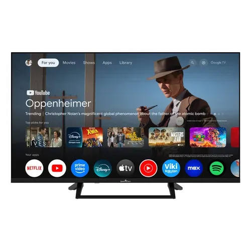 Téléviseur QLED 40qg01v, 40"(100cm) Full HD Smart TV Google, Youtube, Netflix, Prime Video, Disney+