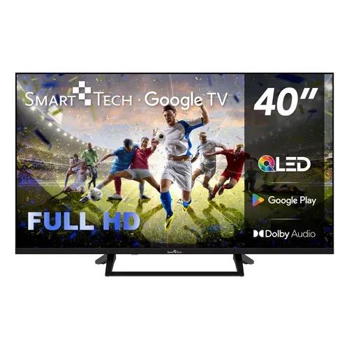 Téléviseur QLED 40qg01v, 40"(100cm) Full HD Smart TV Google, Youtube, Netflix, Prime Video, Disney+