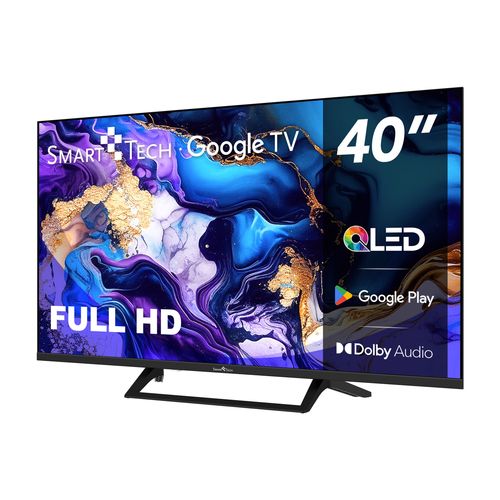 Téléviseur QLED 40qg01v, 40"(100cm) Full HD Smart TV Google, Youtube, Netflix, Prime Video, Disney+