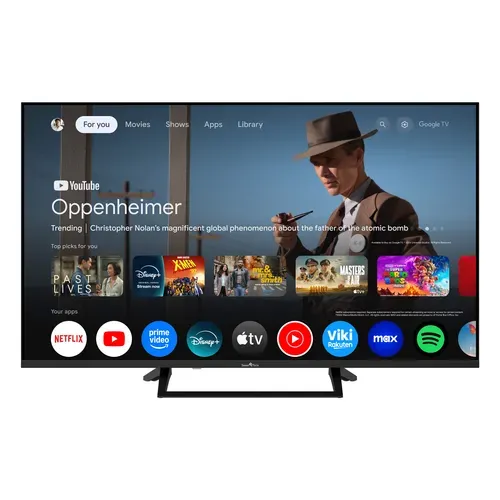 Téléviseur QLED 4k Uhd 43" (109 Cm) 43qg06v Google TV - 4xHDMI - 2xUSB - Dolby Audio - Hdr10