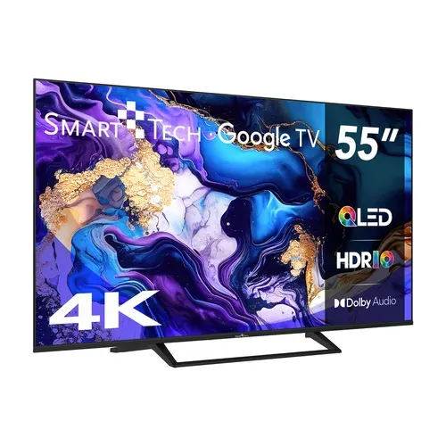 Téléviseur QLED 4k Uhd 55" (139 Cm) 55qg06k Google TV- 4xhdmi - 2xusb - Hdr10 - Memc - Son Dolby