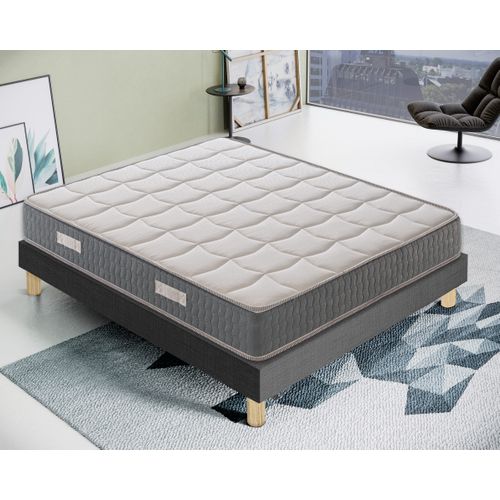 Matelas Mousse 140x190 Cm DELPHINE - Accueil Mémoire De Forme - Epaisseur 21 Cm