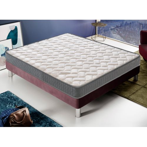 Matelas Mousse 120x200 - Epaisseur 16 Cm – Haute Densité - Réversible - Modèle Louvre
