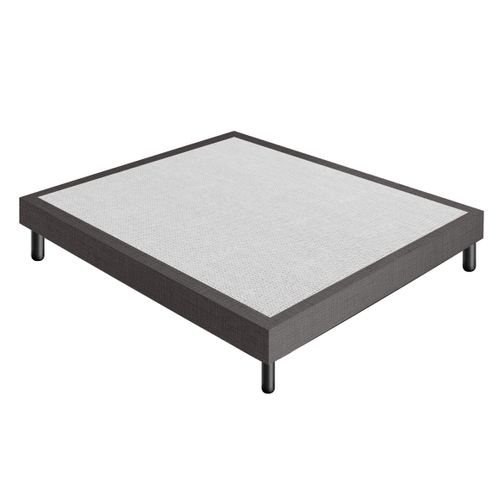 Sommier 140x200 Tapissier Déco Resistant Jusqu'à 120 Kg Par Personne