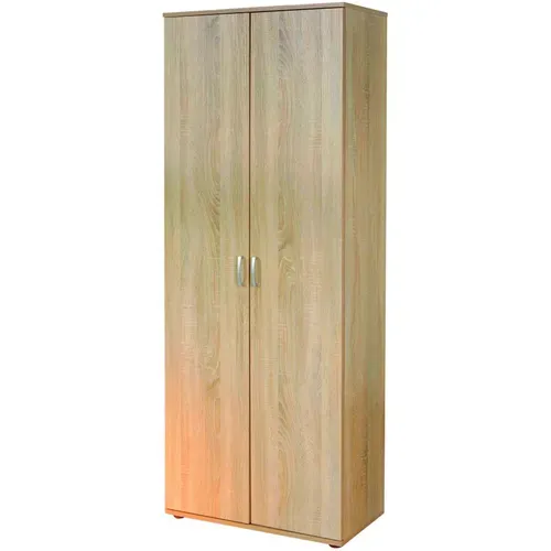 Armoire Avec 5 Etagère Chêne De Sonoma, Dim : 70 X 34 X 189 Cm