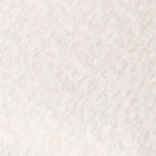 Lit Adulte 160x200 Cm Avec Sommier Et Tête De Lit Matelassée En Tissu Bouclé Beige - Maddie