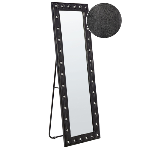 Ceinture Femme Noir Avec Strass Cloutés Sur Toute La Longueur - 104 Cm, Neuf Avec étiquettes