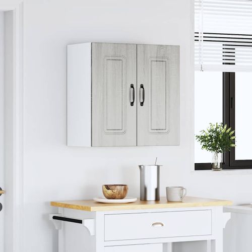 Meuble Haut De Cuisine - Armoire De Cuisine Sonoma Gris Bois D'ingénierie C228