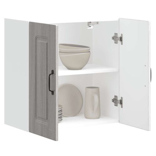 Meuble Haut De Cuisine - Armoire De Cuisine Sonoma Gris Bois D'ingénierie C228