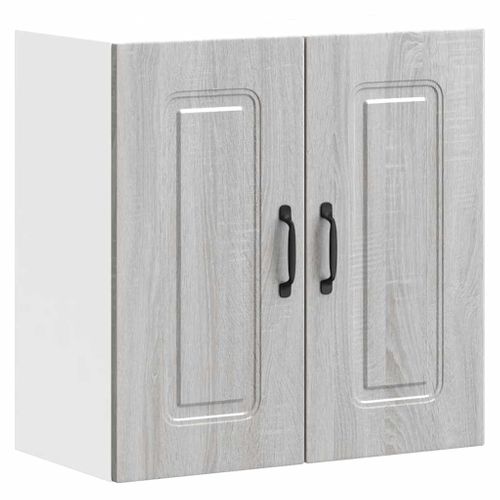Meuble Haut De Cuisine - Armoire De Cuisine Sonoma Gris Bois D'ingénierie C228