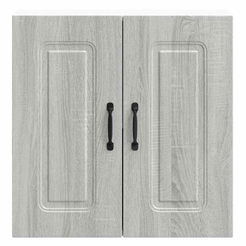 Meuble Haut De Cuisine - Armoire De Cuisine Sonoma Gris Bois D'ingénierie C228