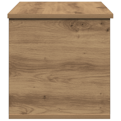 Coffre De Jardin Boîte De Rangement - En Chêne Artisan 90x35x35 Cm En Bois D'ingénierie Fr654