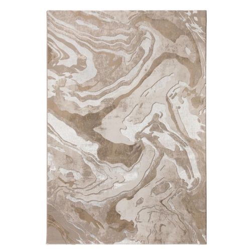 Tapis De Salon Sire En Polypropylène - Beige - 240x340 Cm