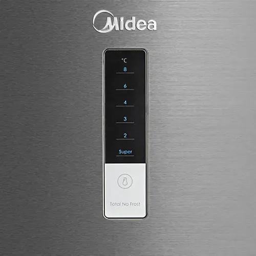 Combiné MIDEA MDRB424FGD46OE 310L Inox vue détaillée