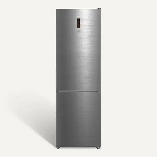 Combiné MIDEA MDRB424FGD46OE 310L Inox vue de face