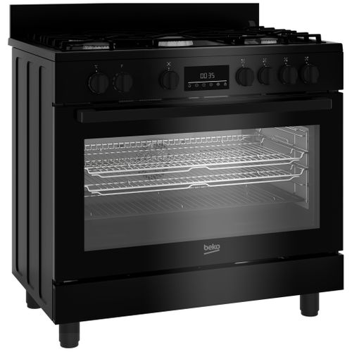 Piano De Cuisson Beko Bgm11226eb 5 Foyers Noir