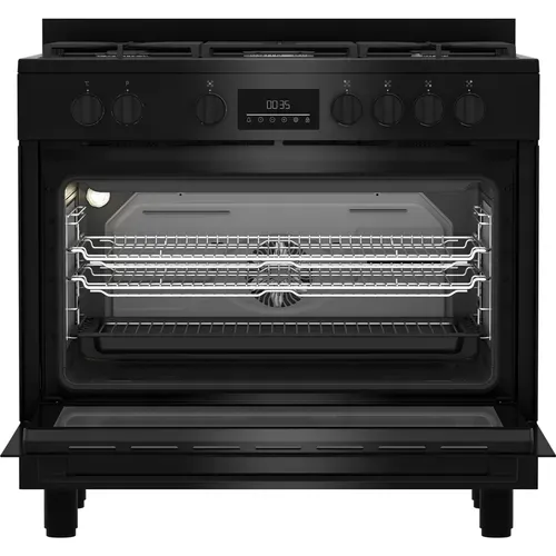 Piano De Cuisson Beko Bgm11226eb 5 Foyers Noir