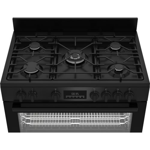 Piano De Cuisson Beko Bgm11226eb 5 Foyers Noir