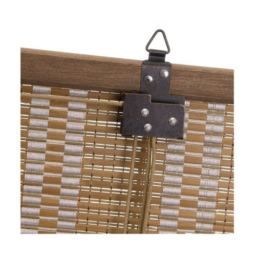 Store Rideau En Bambou Avec Enroulement Manuel,coloris Naturel-l 160 X P 2,50 X H 180 Cm