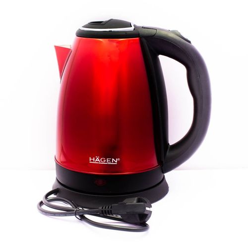 Bouilloire électrique 1.8l Inox Sans Fil Rouge  Ha5525-red