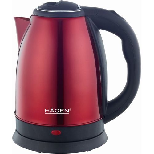 Bouilloire électrique 1.8l Inox Sans Fil Rouge  Ha5525-red