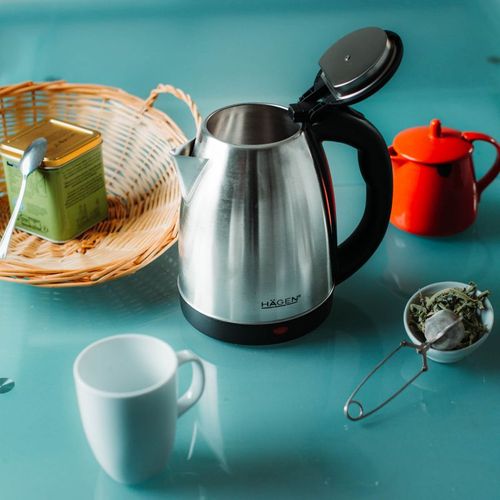 Bouilloire Électrique 1.8l Inox Sans Fil Silver Ha5525-sil