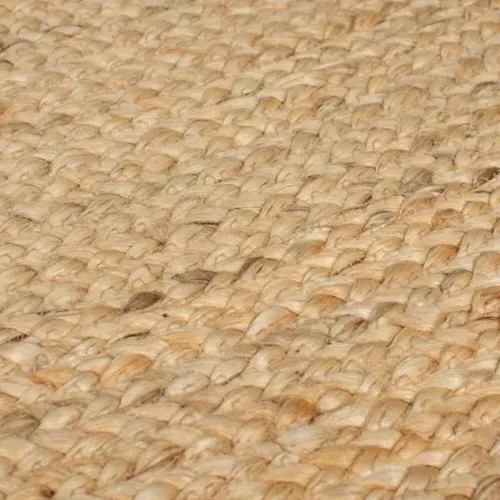 Tapis Rond Kana En Jute - Vert - 180x180 Cm