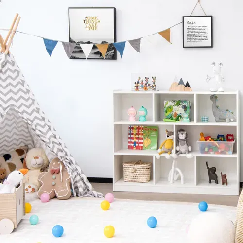 Bibliothèque Pour Enfants Étagère à Livres Étagère De Bureau Portable