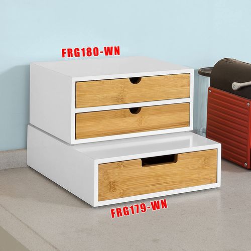 Boîte De Rangement à 2 Tiroirs Porte-capsules Nespresso Distributeur Boîte à Capsules, Frg180-wn