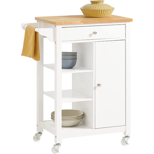 Desserte Roulante Chariot De Cuisine De Service Meuble De Rangement, Fkw46-wn