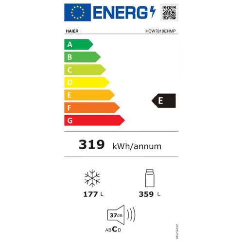 Réfrigérateur congélateur Multi Portes 536l Froid ventilé Inox -  Hcw7819ehmp