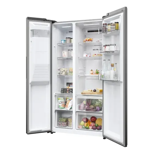 Réfrigérateur américain HAIER HSR5918DIMP 511L