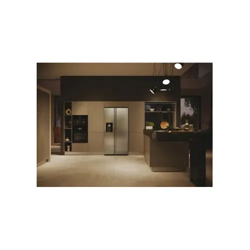 Réfrigérateur Américain 601l Froid ventilé Platinium - HSW59F18EIMM