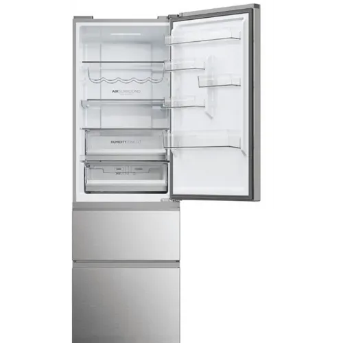 Réfrigérateur congélateur 360l Froid ventilé Inox - Htw5618dnmg