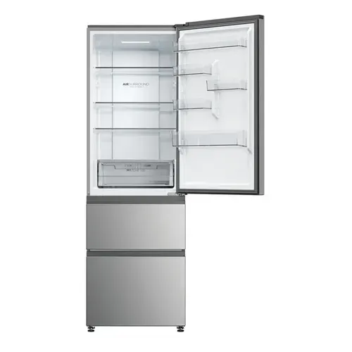 Réfrigérateur Combiné 60cm 360l No Frost Argent Htw3618dnmg